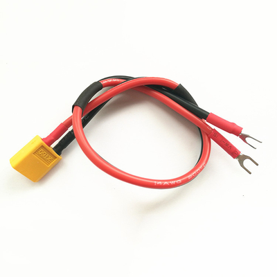 XT60 Female to 4mm U-Type Spade Fork Open Terminal Battery Charging 12awg 20cm XT60 Battery Charging Cables Assemblies
