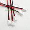 JST 2.54mm 2PIN Female and Male Connecting Plug with Red Black Terminal Connector Wire Harness Assembly